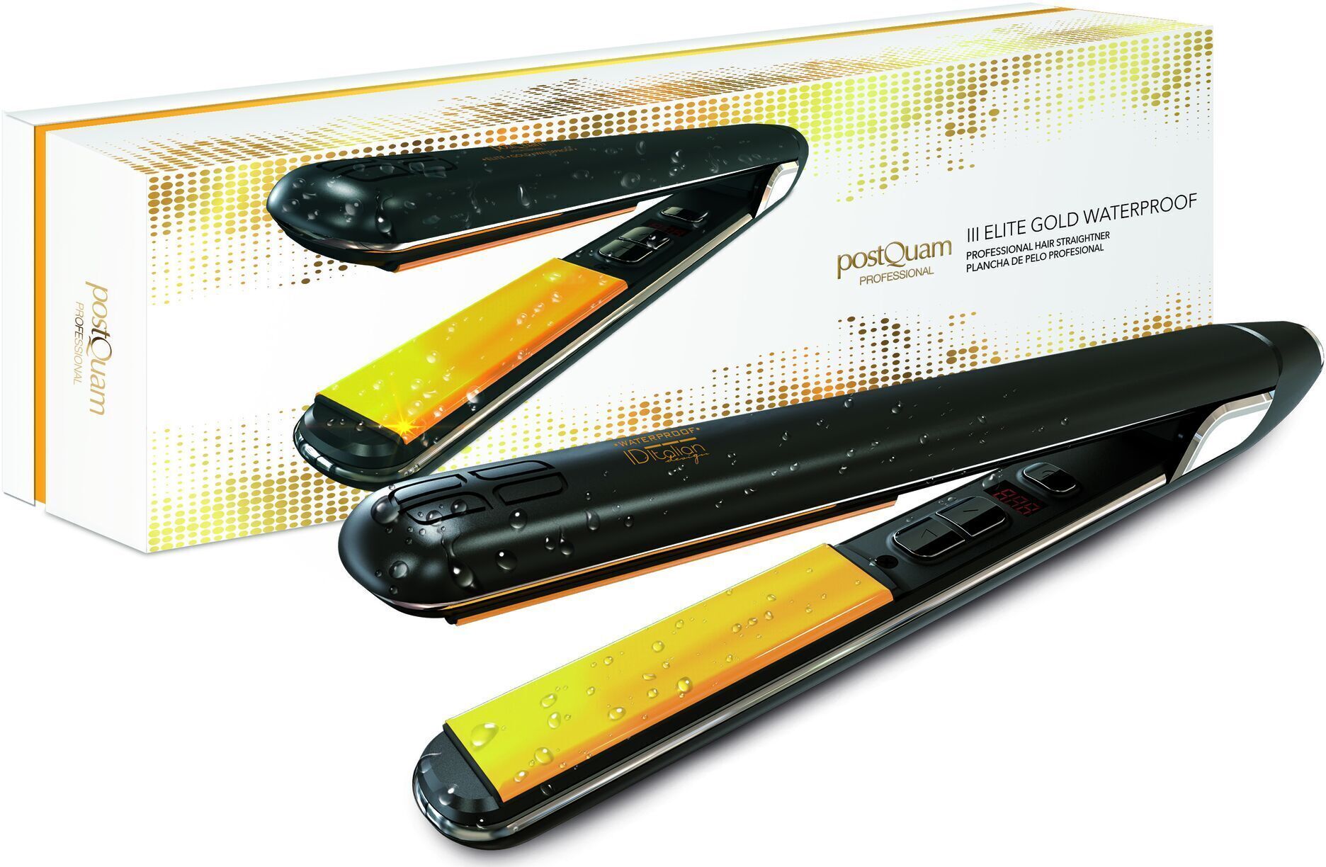 postQuam Elite Gold Lisseur étanche   noir - Refurbished