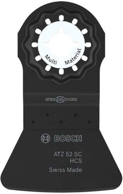 BOSCH Lame de scie plongeante ATZ 52 SC Multi Matériaux, Starlock, 52 x 26 mm (2608669268)