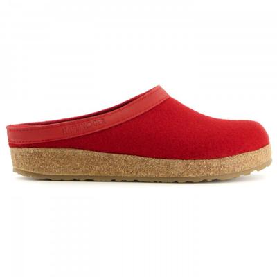 Haflinger - Grizzly Torben - Hüttenschuhe 47 | EU 47 rot