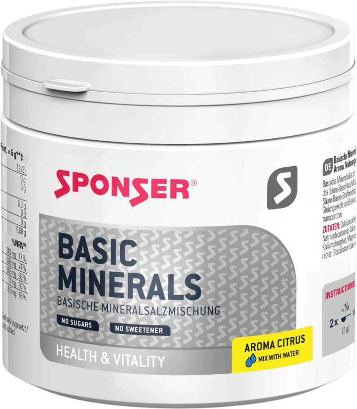 Sponser Basic Minerals 400 G Dose Citrus