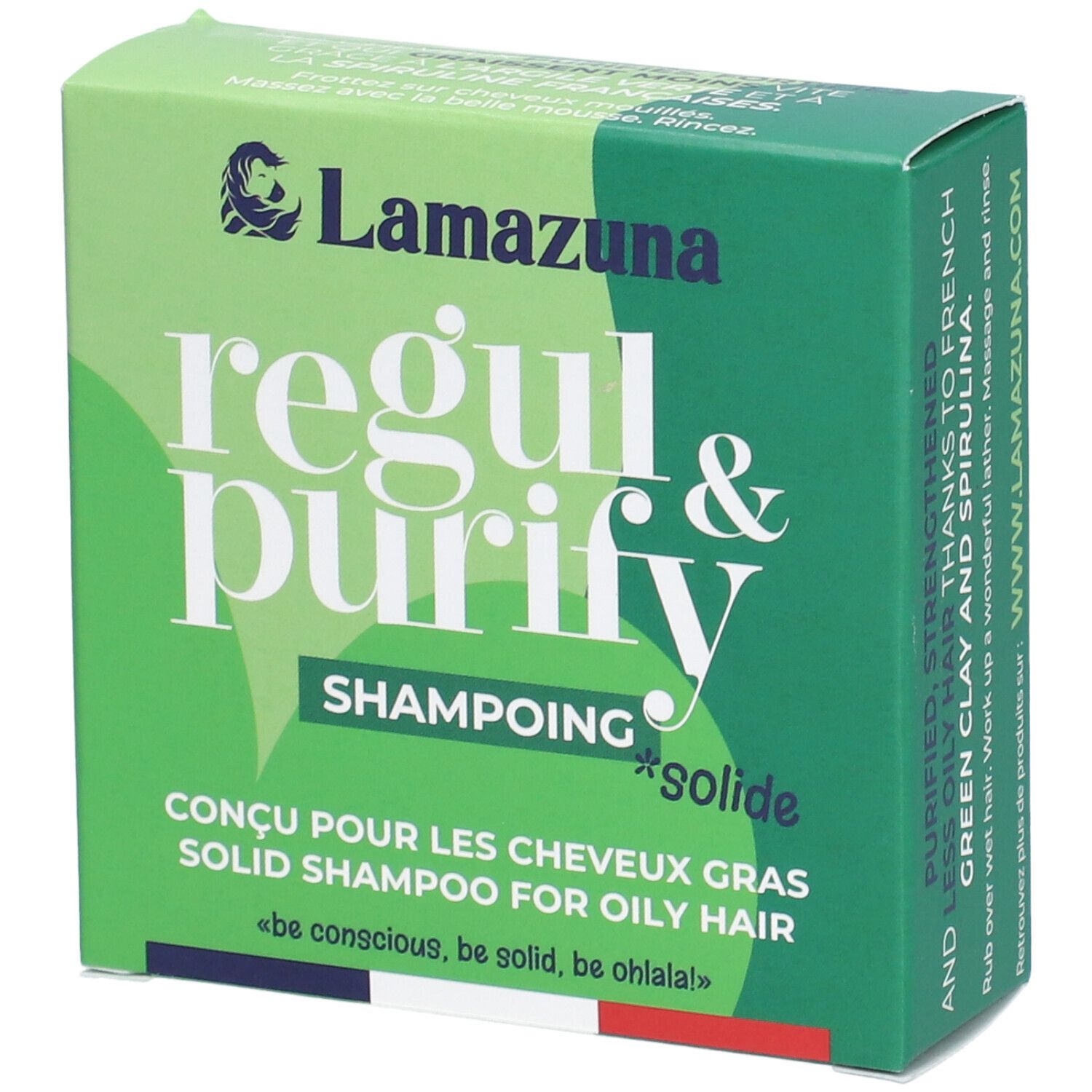 Lamazuna SH Solid C/Gras Argil VER 70 g Shampoo