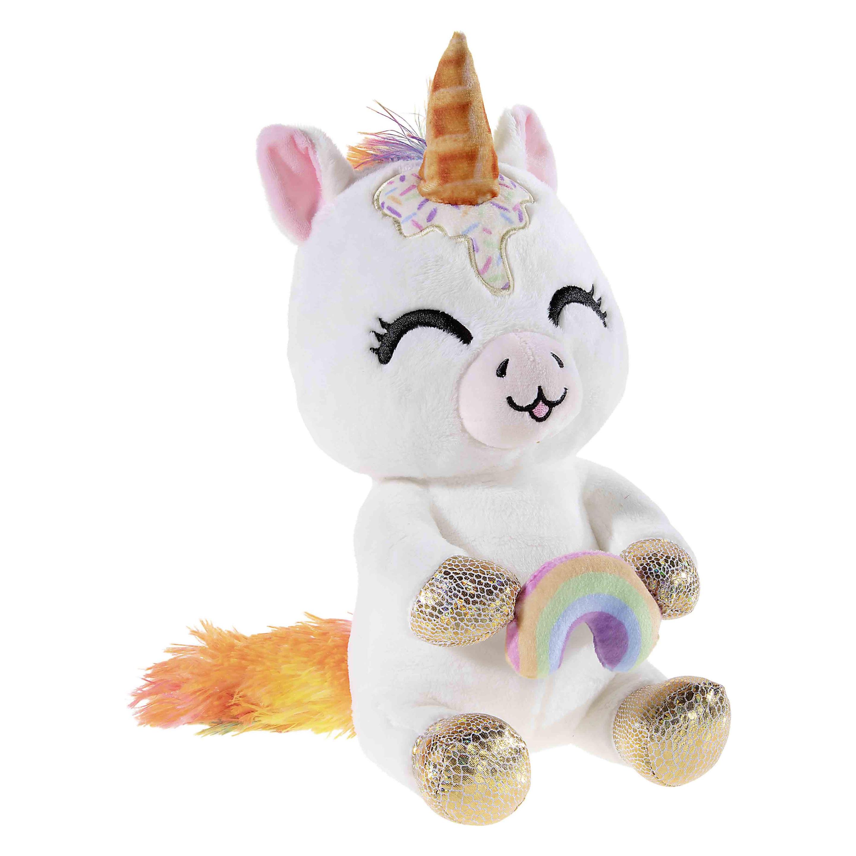 Heunec 324169 - Ice Baby Rainbow Chaser, Einhorn, Plüschfigur, 25 cm (25 cm) (324169)