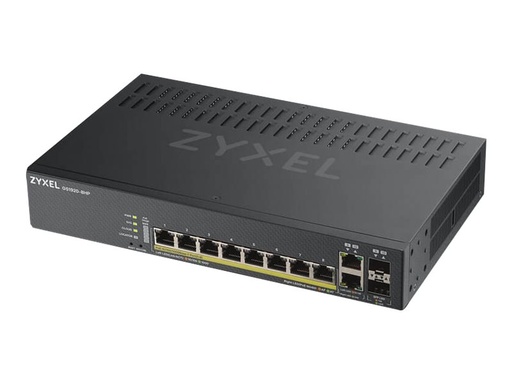 ZyXEL GS1920-8HPv2 - Switch - Smart - 8 x 10/100/1000 (PoE+) (GS1920-8HPV2-EU0101F)