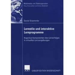 Gabler Lernstile und interaktive Lernprogramme