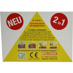 Zeckenkammkarte 1 ST