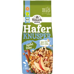 Bauckhof Müsli Hafer Knusper Apfel Zimt, glutenfrei, BIO, 300 g