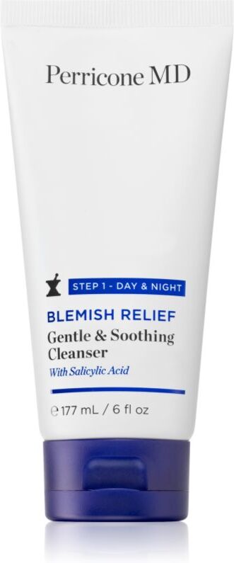N.V. Perricone MD Blemish Relief Cleanser soothing makeup gel remover 177 ml