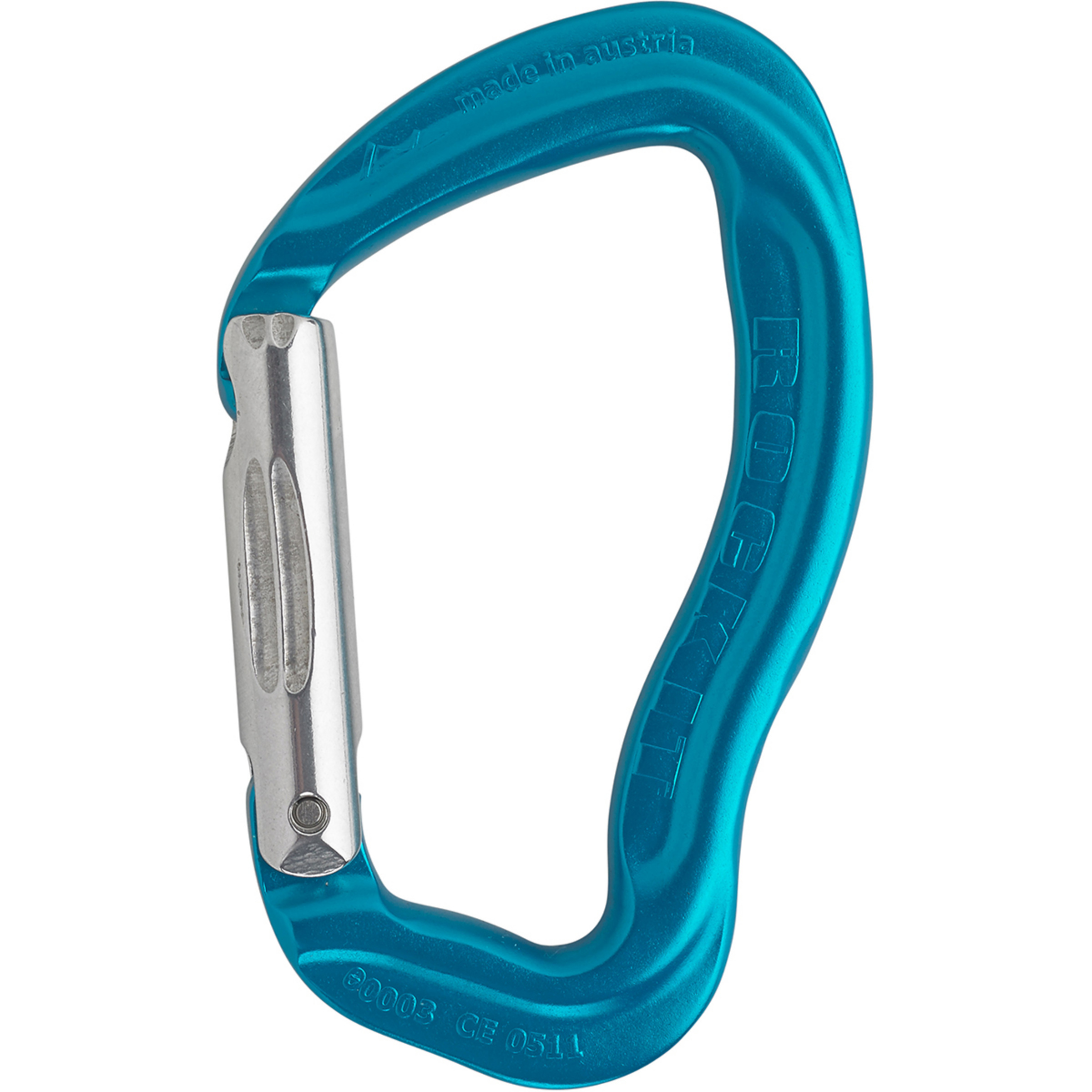 Austrialpin Rockit straight Karabiner Karabiner blau Alpinklettern | Sportklettern