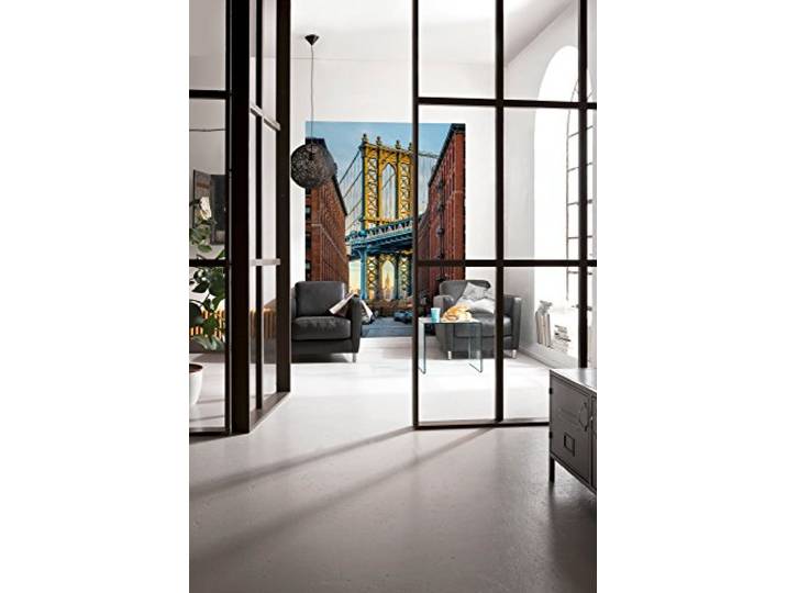 Komar Vlies Fototapete BROOKLYN 184 x 248 cm Tapete, Wand, Dekoration, Wandbelag, Wandbild, Wanddeko, Empire State Building XXL2-013