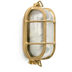Faro Outdoor Wandleuchte CABO, 1xE27, 100-240V, IP44, messing FAR-70998