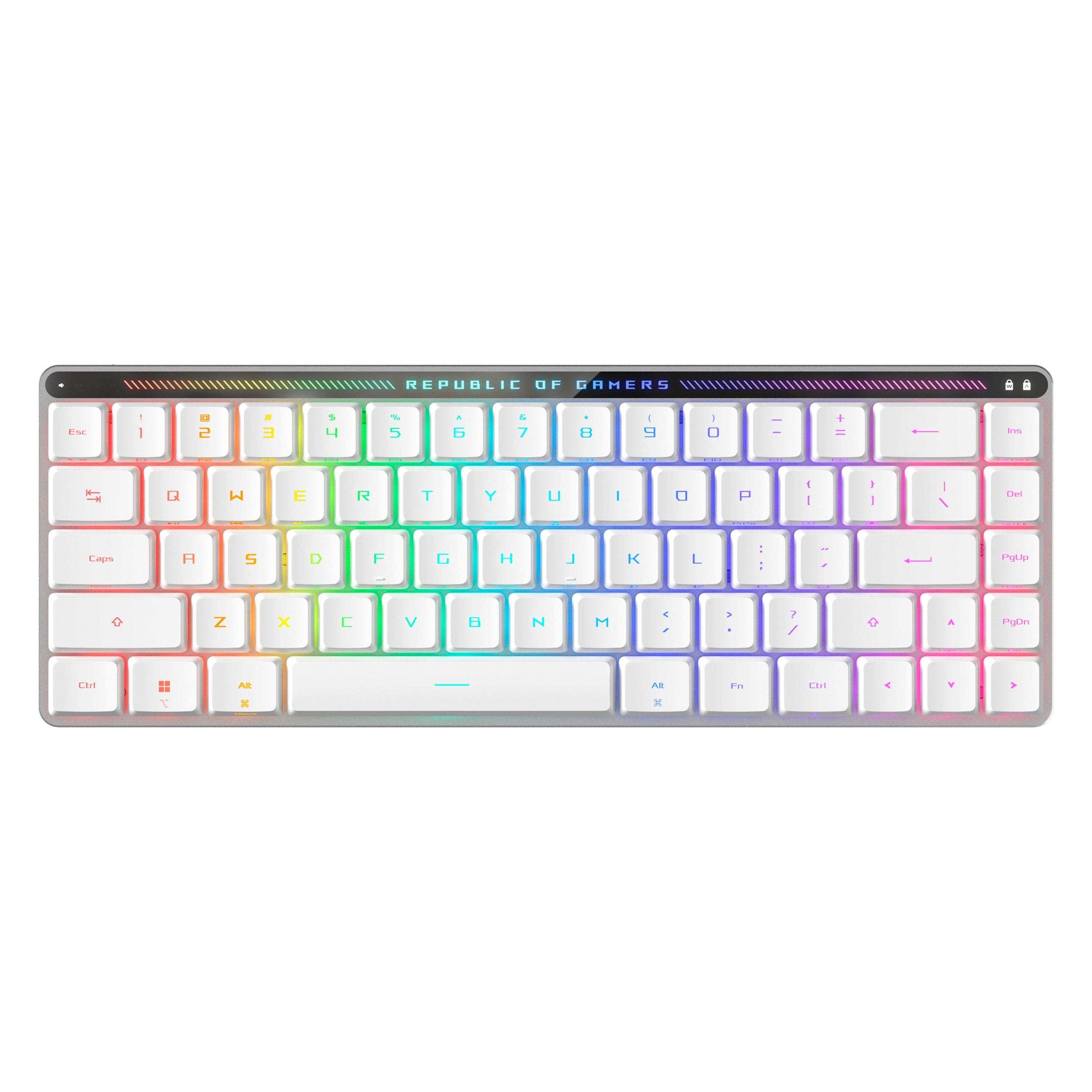 ASUS M603 Keyboard Falchion Rx Lp/Rlrd/Us (US, Kabelgebunden, Kabellos) (90MP03EC-BKUA10)