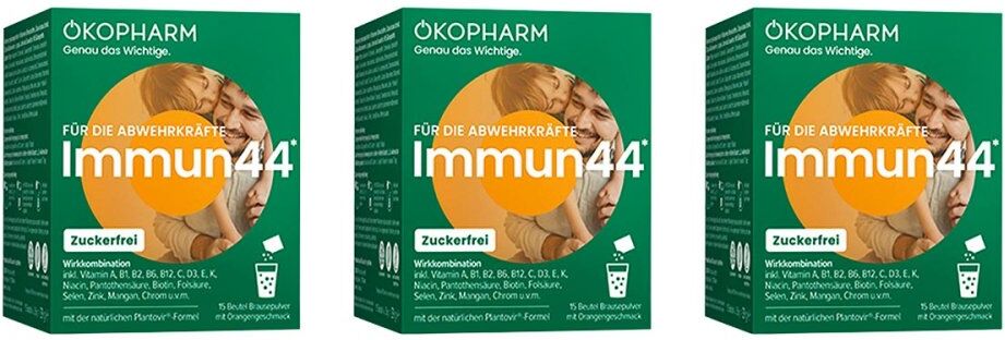 Ökopharm Immun44 Brausepulver 3x15stk