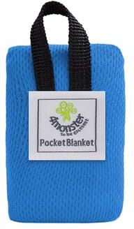 Uplifted Trends Ultralight Waterproof Pocket Picnic Blanket Compact Sandproof Outdoor Mat blue