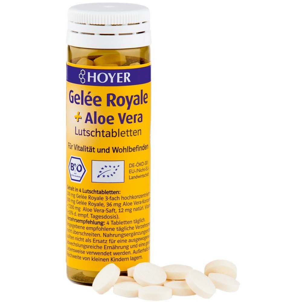 Hoyer Bio Gelee Royale & Aloe Vera Lutschtabletten 60 St