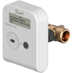 Danfoss Wärme-/Kältezähler SonoMeter 40 QP1,5 DN15 R PN25 24V BACnet Pu IP65 kWh