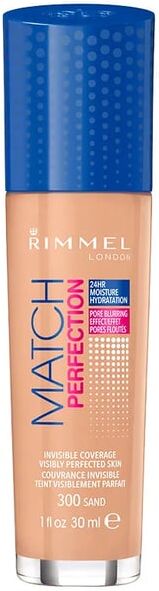 Rimmel London Match Perfection Foundation #300-Sand 30 ml