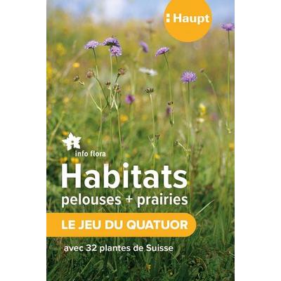 Habitats pelouses et prairies – le jeu du quatuor