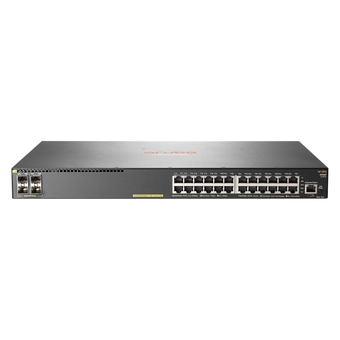 Aruba 2930F 24G PoE+ 4SFP (24 Ports) (JL261A#ABB)