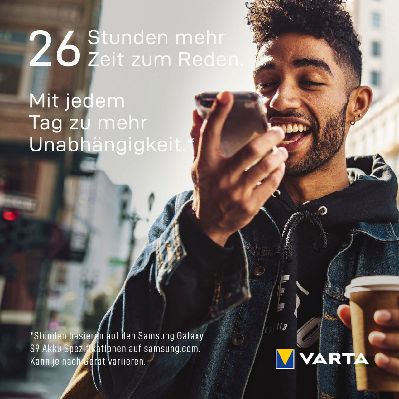 Varta Powerbank "Power Bank Energy 5000 + Ladekabel, 5000mAh Powerbank mit USB Type C", weiß, 3,7 V 5.000mAh, Akkumulatoren, Powerbank