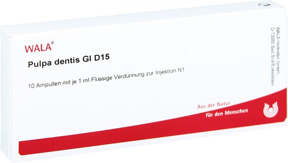Wala Pulpa Dentis Gl D15 Ampullen