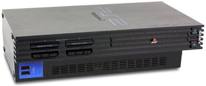 Sony PlayStation 2 Fat (PS2 Fat)   Schwarz - Refurbished