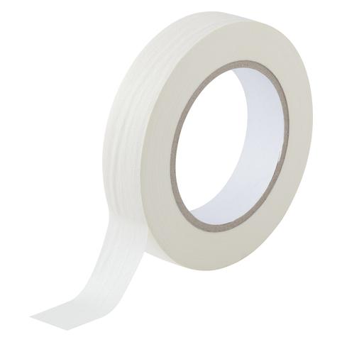 Toolcraft Kreppband Weiss (L x B) 50 m x (25 mm) (93038c188)
