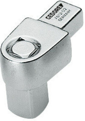 Carré à enficher 7612-02 1/2 po. SE 9x12 mat chromé acier au chrome-vanadium GED ; Gedore (7687900)