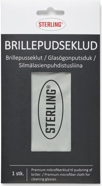 Sterling Brillepudseklud