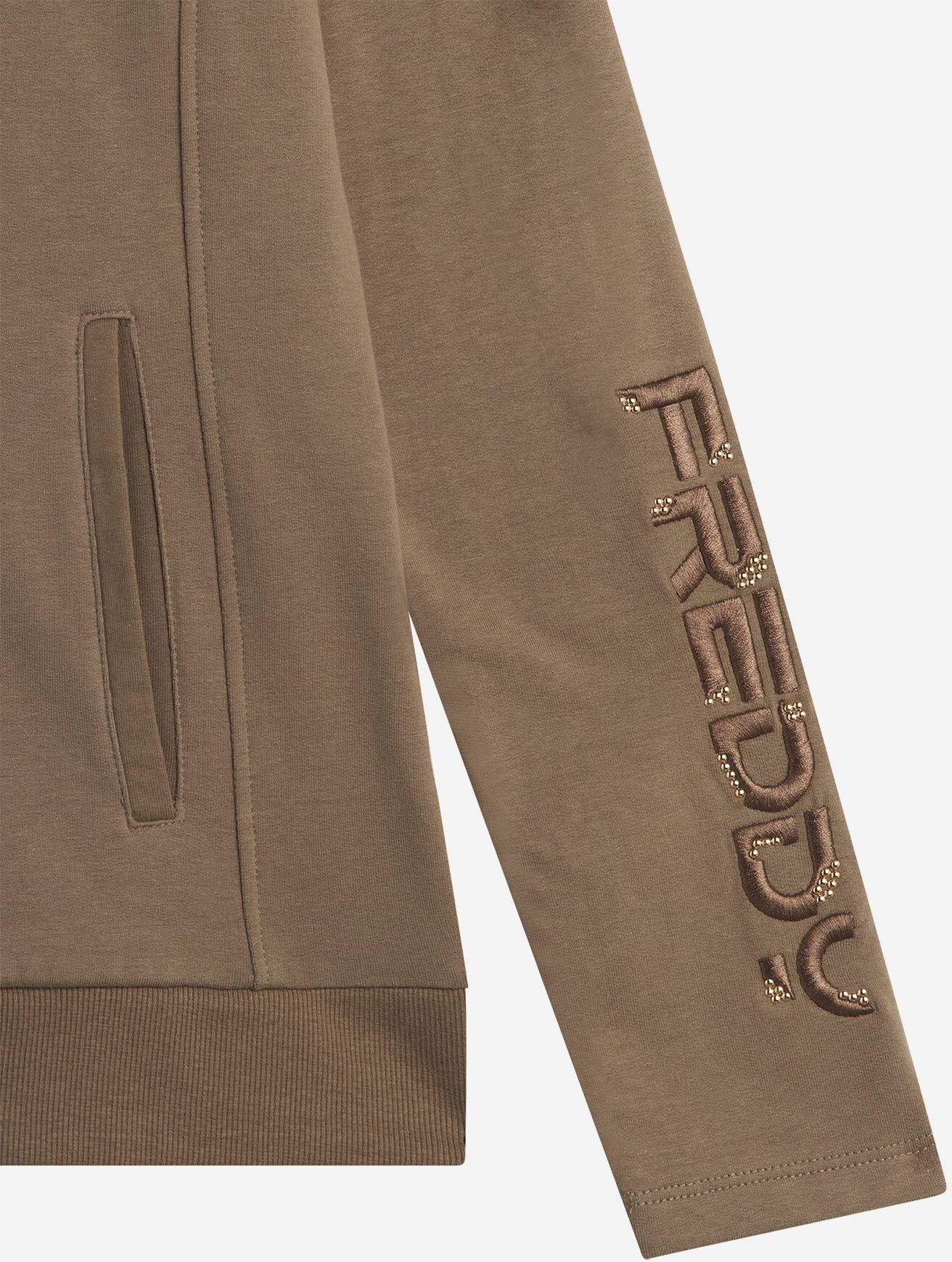 Freddy Logo Embroidery W - Felpa - Donna - Beige XS