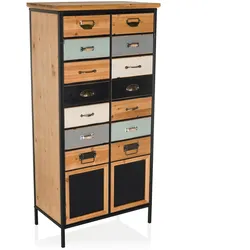 Sideboard Continento Braun/Grau