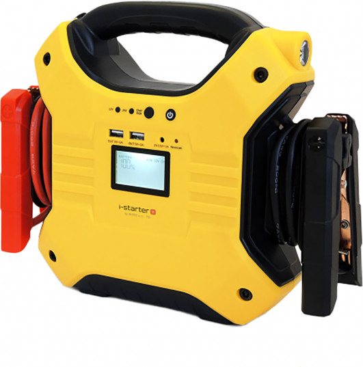 Intec I-Starter X - Démarreur d'urgence, 12/24V - Portable à batterie - Courant de démarrage 1200 A
