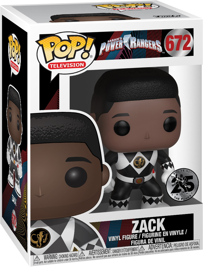 Funko Pop! Vinyl figuur Saban's Power Rangers Zack 672