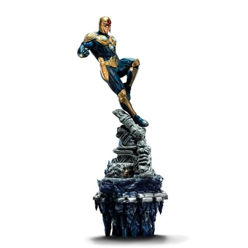 Iron Studios Collectible Statue Nova Deluxe Infinity Gauntlet Diorama BDS Art Scale 1/10 Polystone Hars Multicolor Hoogte: 41 cm