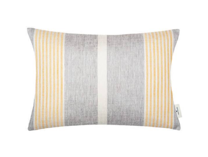 Tom Tailor Zierkissenbezug Fresh Stripe Yellow Polyester B 40 T 60 cm - Zierkissenbezug