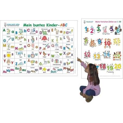 Mein buntes Kinder-ABC + Meine tierischen Zahlen von 1-20, Set von Helga Momm, F&M Verlag, 978-3-938573-47-1