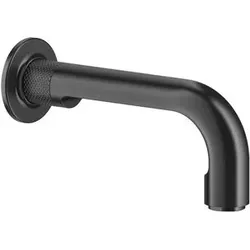 Gessi Inciso- Wannen-Wandauslauf mit einem 1/2-Anschlussstück, für separaten Mischer, Ausladung 190 mm, 58103187, Farbe: Bronze Antik