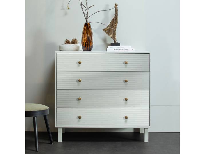 WOOOD Ladekast/Commode Madu 91 x 94cm - Wolkengrijs