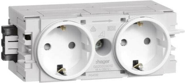 Tehalit Prise double blanc trafic GS20009016 (GS20009016)