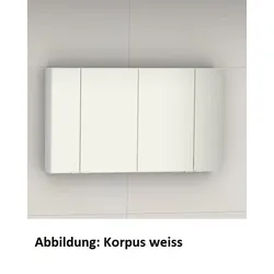Artiqua Spiegelschrank, Sangallo Grau quer, 070-SDT-7-12-432 070-SDT-7-12-432