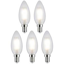 Paulmann 29095 LED EEK F (A - G) E14 Kerzenform 4.8 W Warmweiß (Ø x H) 35 mm x 98 mm Filament 5 St.