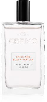 Cremo Spice & Black Vanilla Eau de Toilette para homens Sweet & Spicy 100 ml. Spice & Black Vanilla