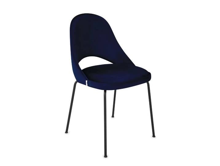 COSTA BLACK - Vierfußstuhl Dunkelblau