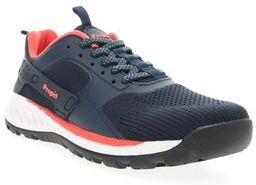 Women's Visper Hiking Sneaker by Propet in Navy Melon (Size 12 XXW)