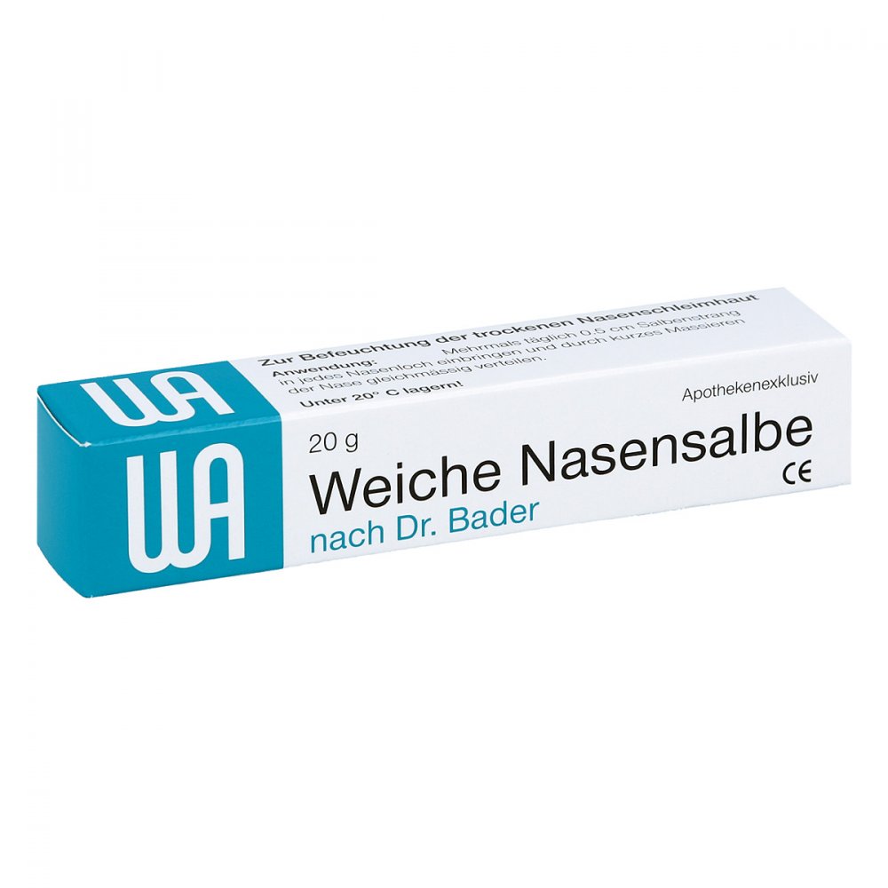 WETTERAU-APOTHEKE Weiche Nasensalbe noctu Doktor Bader 07140520