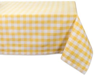 DII Checkers Kitchen Tablecloth