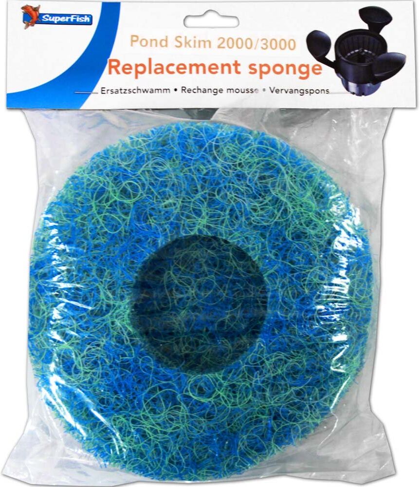 SUPERFISH SPUGNE DI RICAMBIO PER SKIMMER LAGHETTO 2000/3000