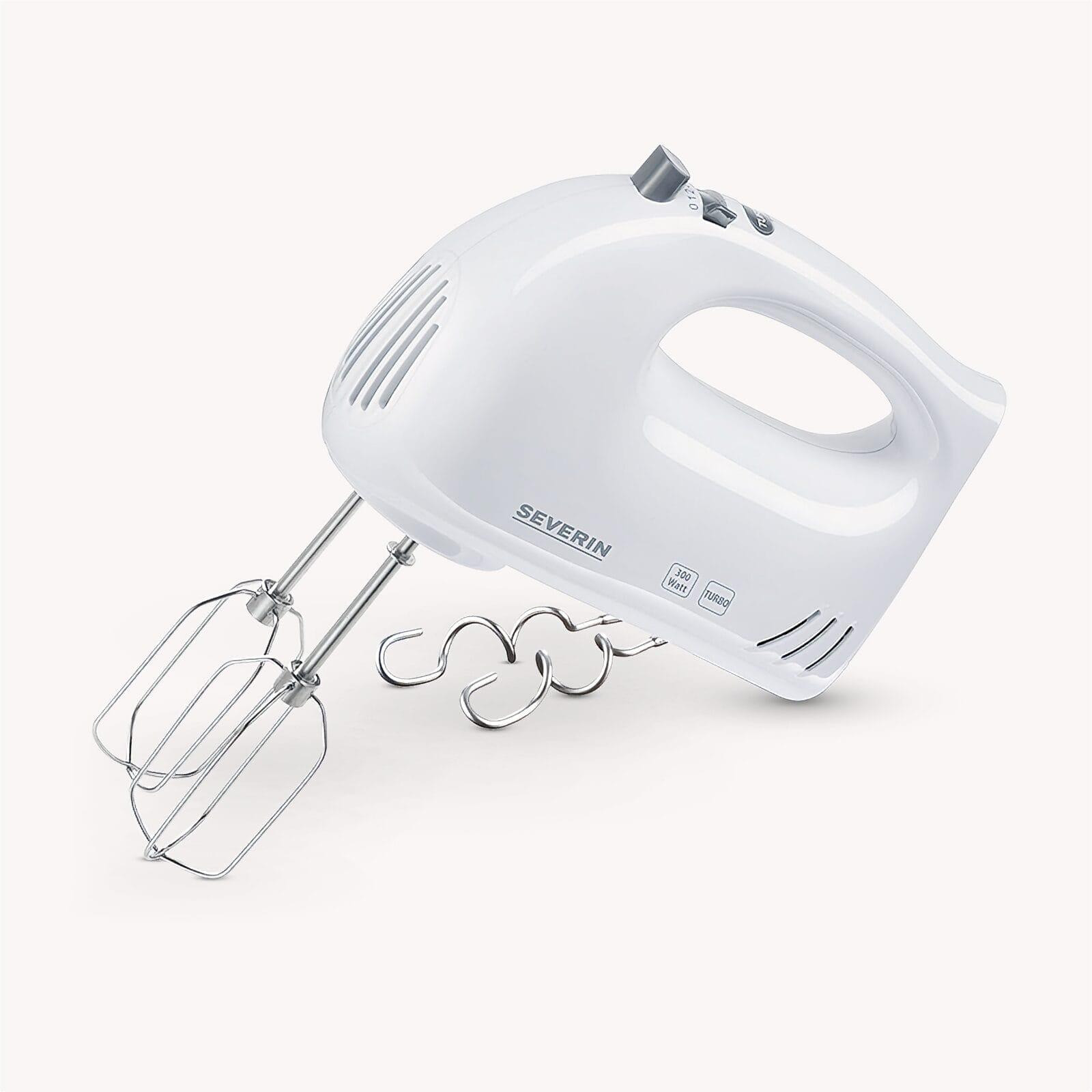 Severin Handmixer HM 3820, wit-grijs