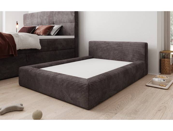 Hundebett LupoLounge 140x100 cm in Cord - 140x100 cm - Braun - Cord - Luxusbetten24