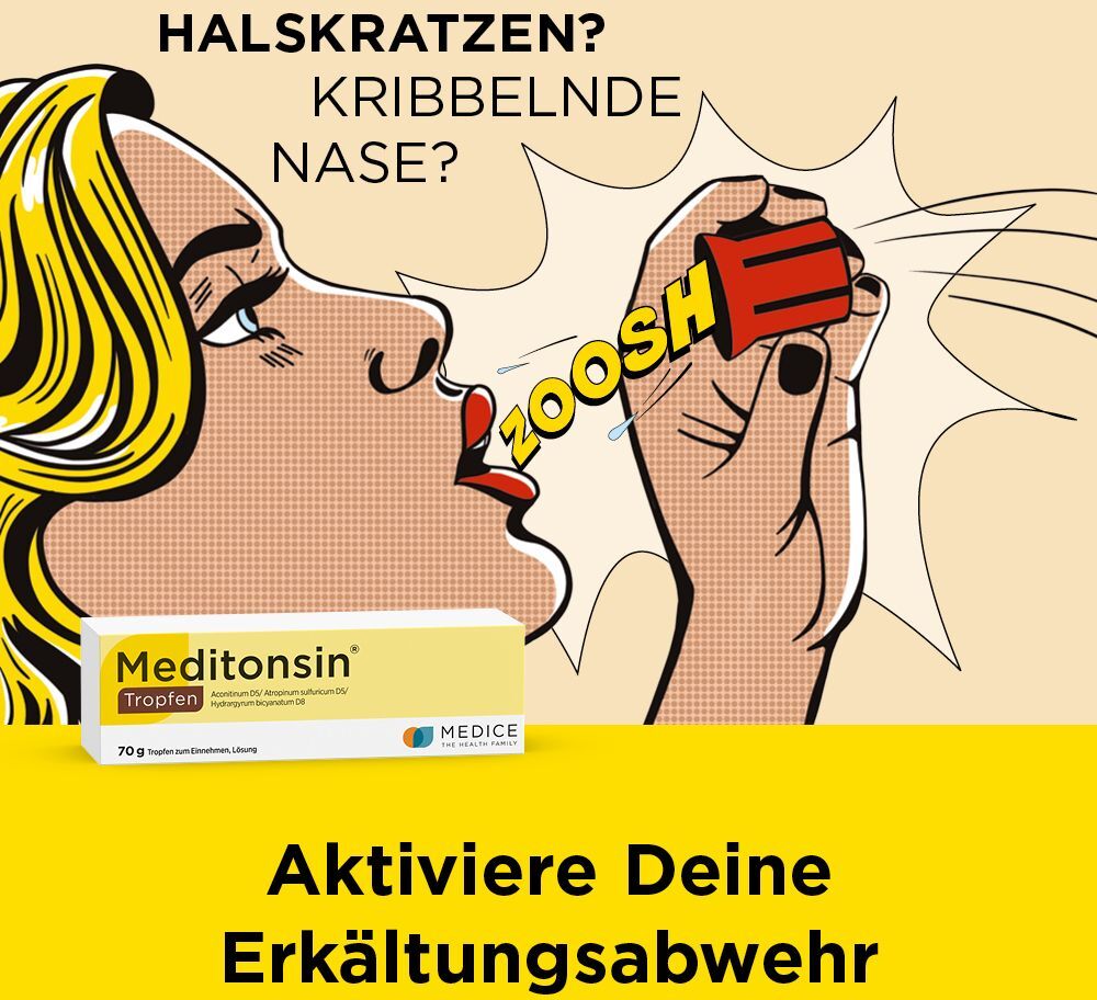 Meditonsin® Tropfen bei ersten Anzeichen einer Erkältung 70 g 70 g Tropfen