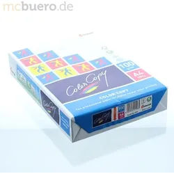 MONDI Kopierpapier A4 ColorCopy 100g/qm weiß VE=5x500 Blatt
